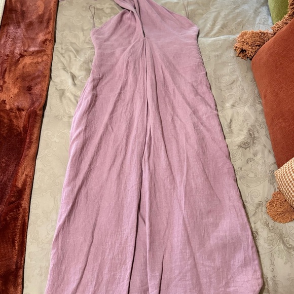 NWT: Zara Linen Halter Dress sz small - Picture 4 of 5